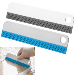 Small Rubber Squeegee 2 Pcs All-Purpose Mini Soft Rubber Window Squeegee Small S