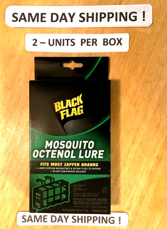 2 - NEW Sealed Black Flag Mosquito Octenol Lure BZ-OCT1 Lure Fits Most Zappers gallery
