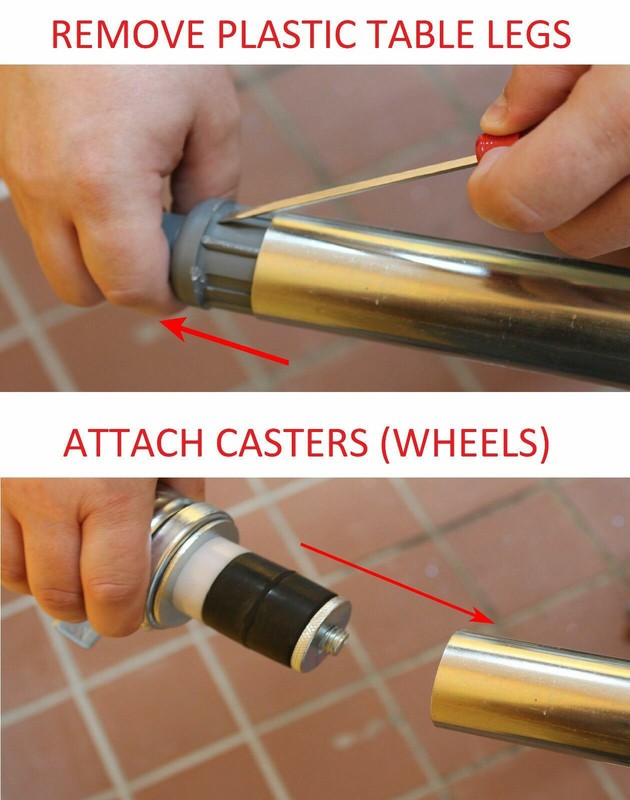 Stainless Steel Work Table With Wheels () gallery