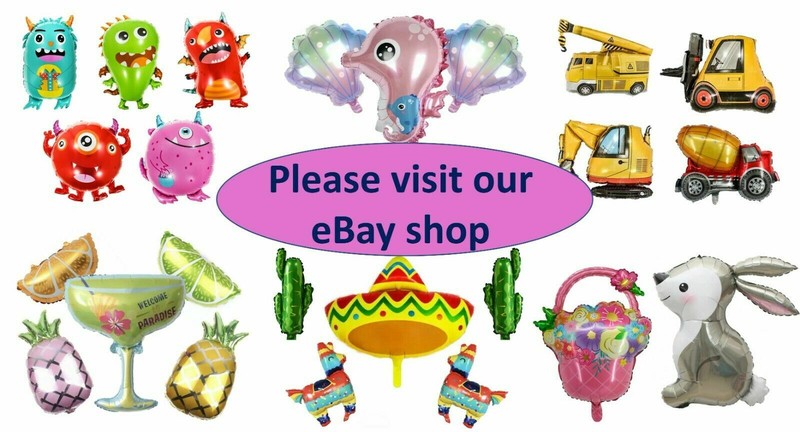 5pcs Set Large Digger Construction Foil Balloon Birthday Party Decoration JCB gallery