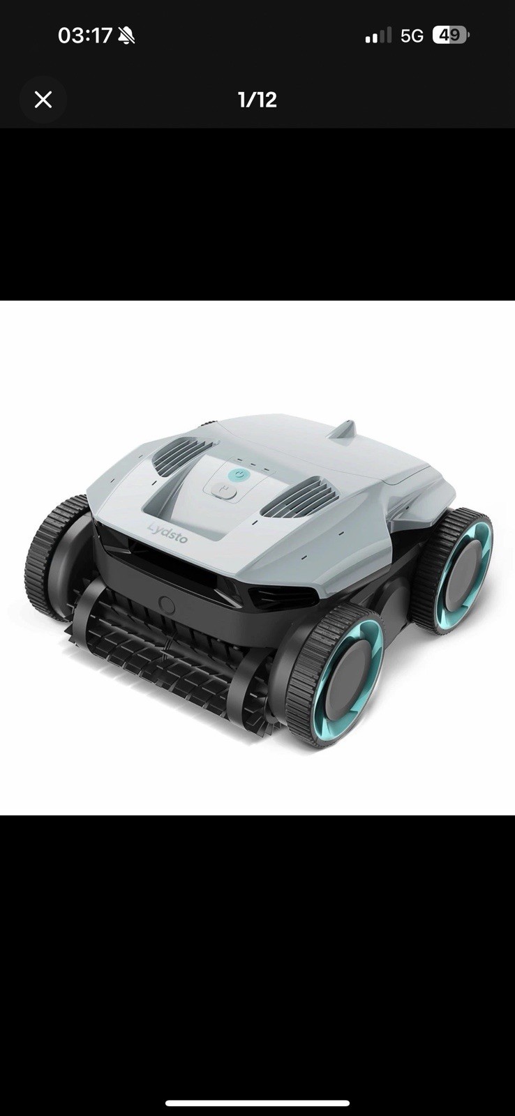 Lydsto Robot Pool Cleaner S3 Cordless Robotic Pool Cleaner gallery