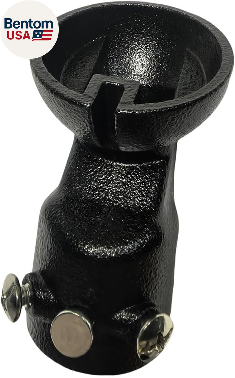 Flat Sloped Ceiling Fan Adapter for Ceilings up to 45° (Black) gallery