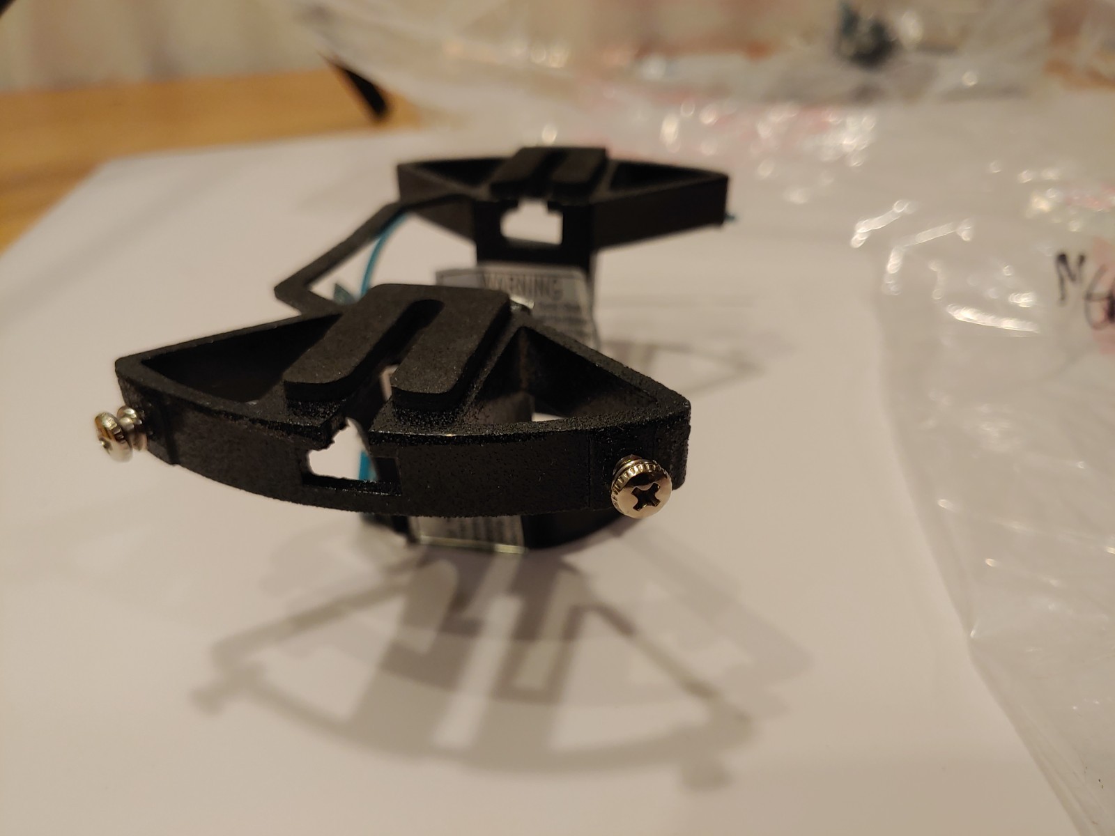 Home Decorators 52" Mercer Ceiling Fan Replacement Mounting Bracket for Downrod gallery