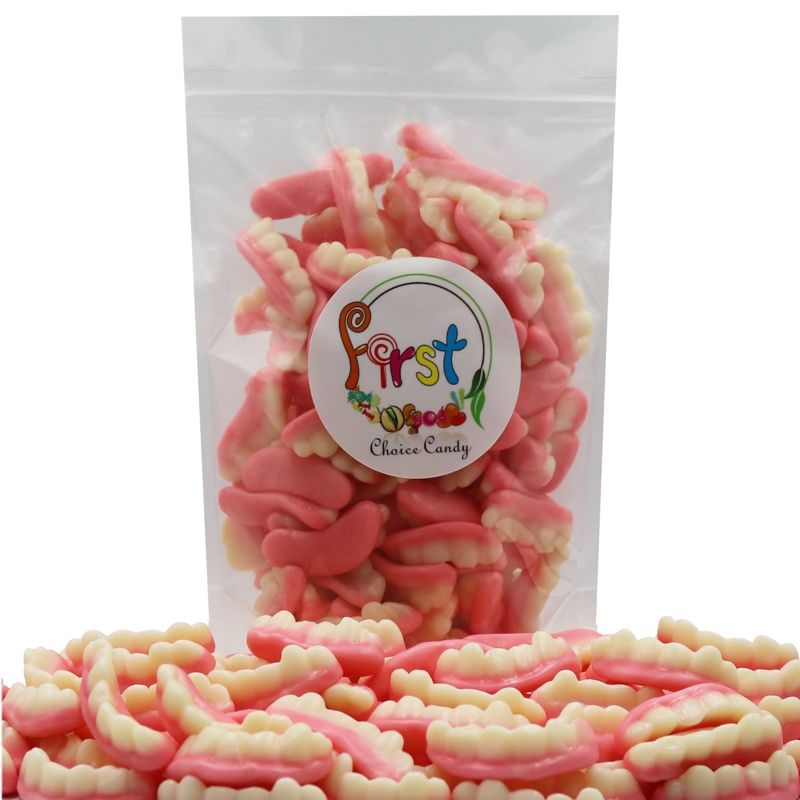 FirstChoiceCandy Gummy Teeth - Funny Shape gummy for Halloween gallery