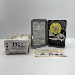 Intermatic Mechanical Time Switch T101 24 Hour Dial Time Switch 40 AMP 120V 60Hz