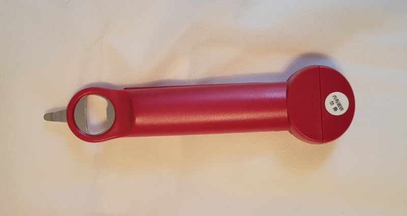Multi-Function Retractable Jar Lid & Bottle Opener NIB You Choose RED or BLACK gallery