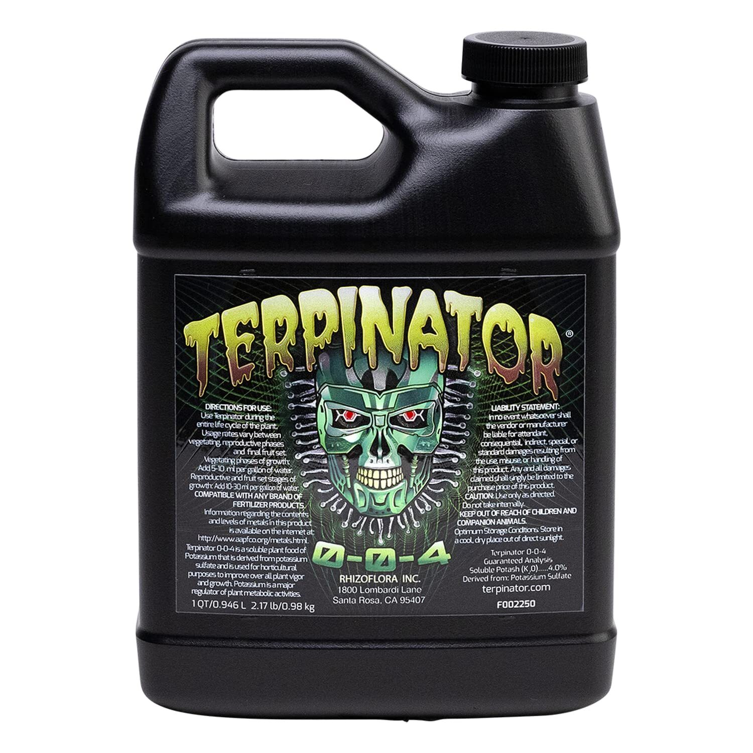 Terpinator - Liquid Nutrients, For Use in Hydroponics and Soil, 1 qt. gallery