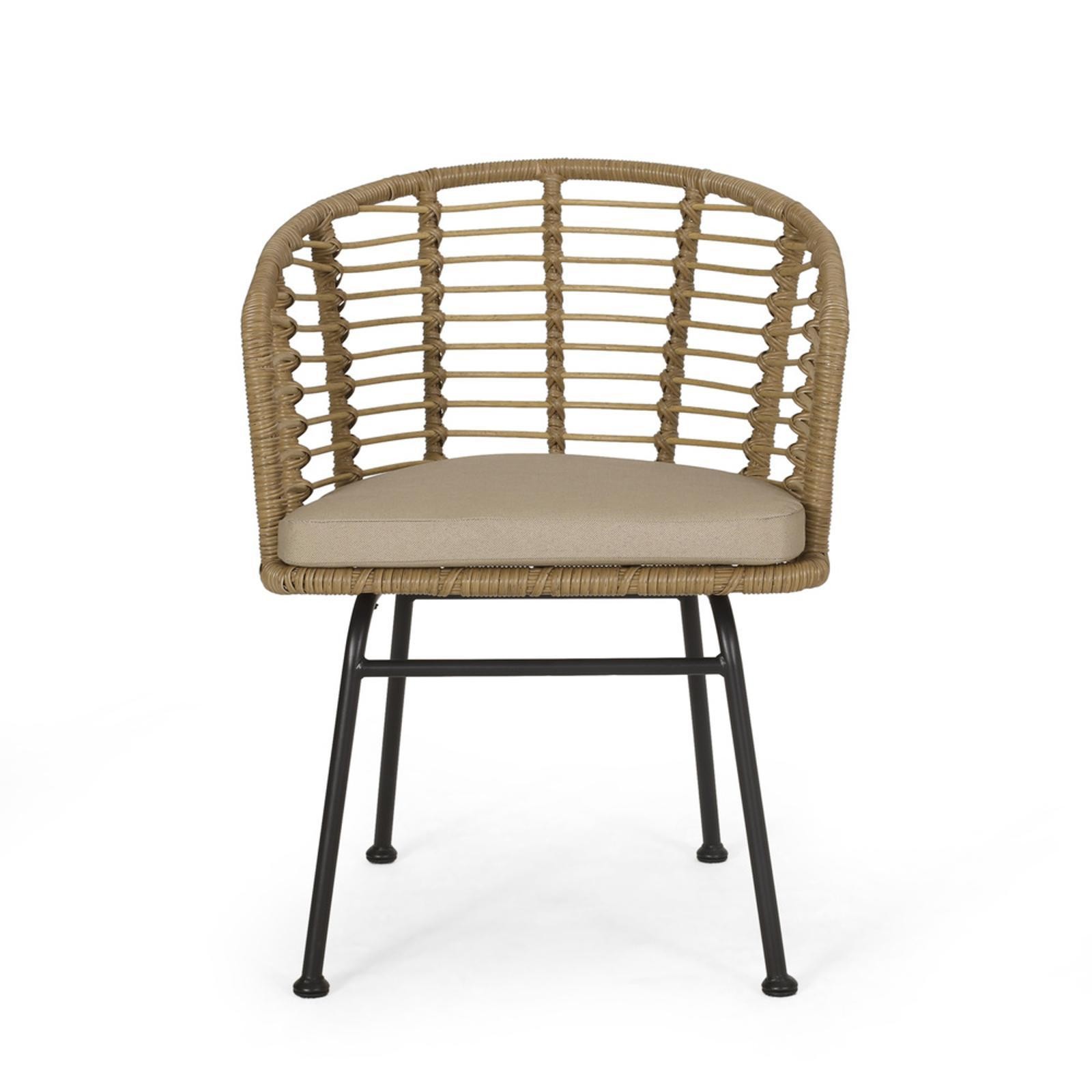 CHAIR - Minimalist Outdoor Seating with Poly Rattan Frame, Weather-Resistant gallery