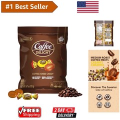 Handcrafted Coffee Flavored Candy – 100 Count, Gluten-Free Treats for Foodies
