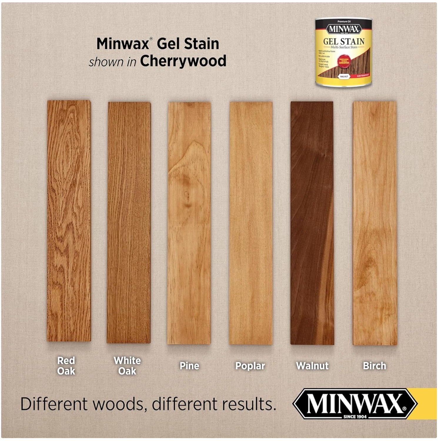 Cherry Wood Interior Stain - Non-Drip Gel Formula-~ gallery