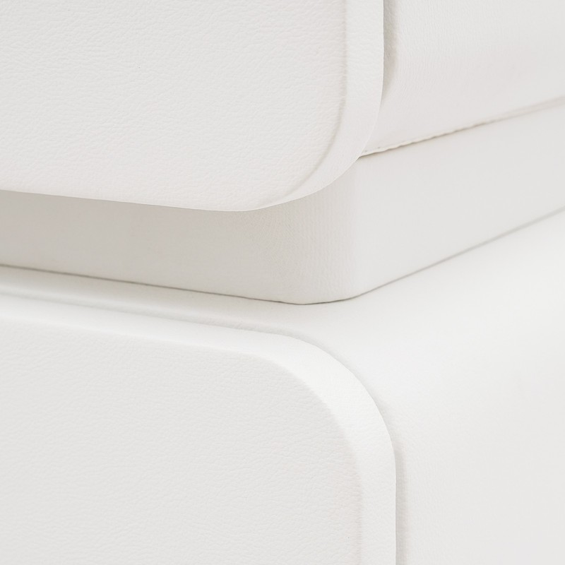 Nightstand End Table Side Table with 2 Drawers Bedside Table for Bedroom White gallery