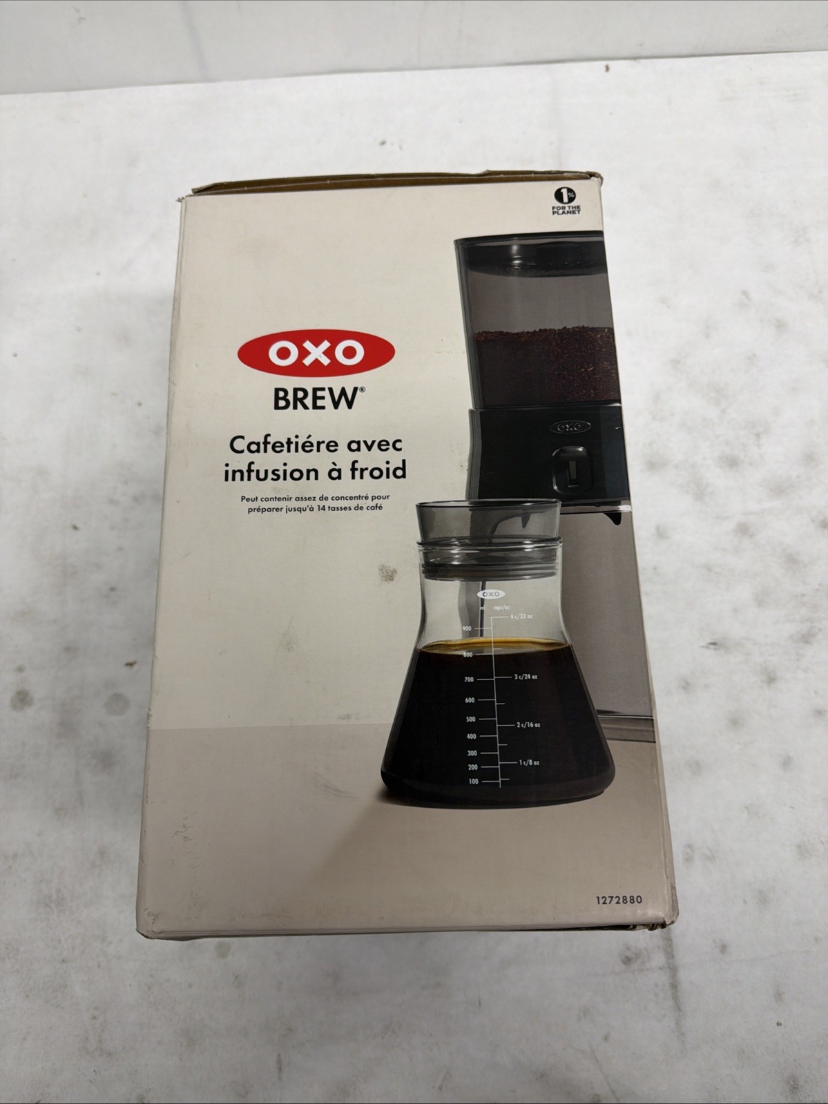 OXO Good Grips Cold Brew Coffee Maker - Black New In open Box 1272880 32oz gallery