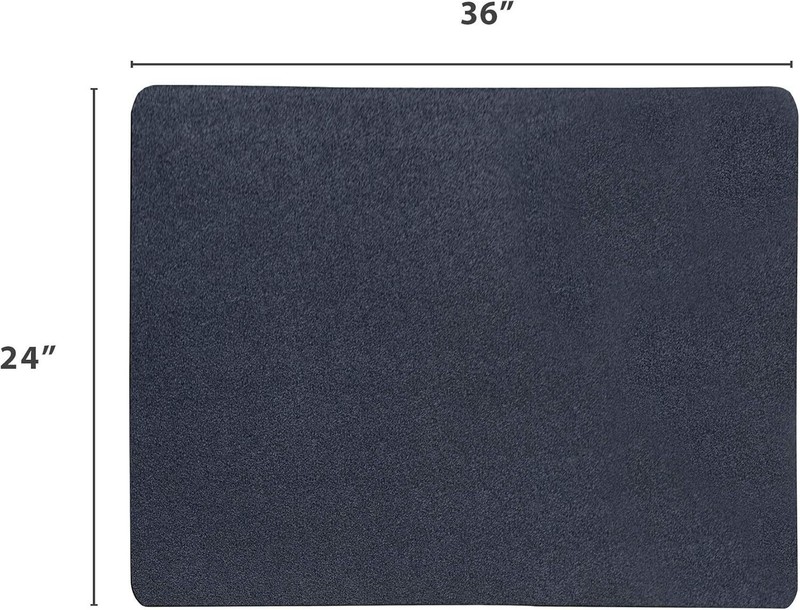 Multi-Purpose Recycled Rubber Floor Mat for Indoor or Outdoor Use, Utility Ma... gallery