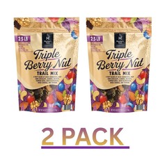 2 PACK – Member’s Mark Triple Berry Nut Trail Mix (Total 80 oz) FREE SHIPPING