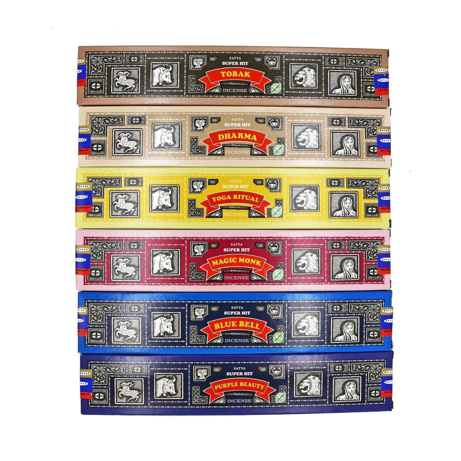 Satya Original SuperHit Incense Sticks Dozen Pack Box 180 Grams 12 Pack 15g box gallery