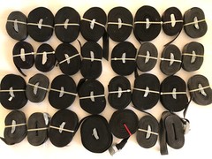 31 Pull Straps Tie Downs Cargo Control From 5 Feet to 15 Feet Black 1 Inch Wide