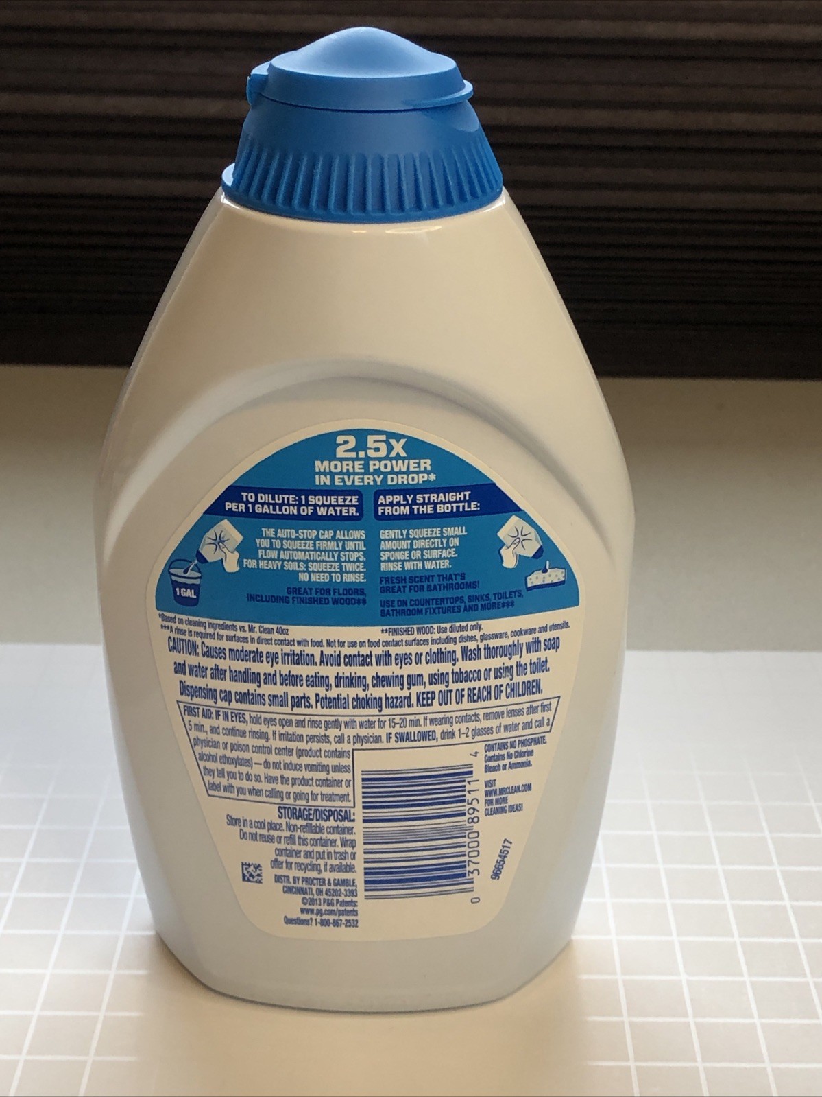 Mr Clean Liquid Muscle Concentrate Multi Purpose Cleaner Gel 16 oz gallery