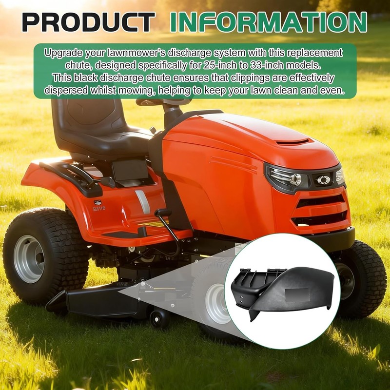Replacementparts Snapper Mower Deck Deflector/Discharge Chute 7026233YP fit f... gallery