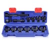 WORKPRO 3/8" Drive Crowfoot Wrench Set 13PCS Metric Crows Foot Wrench Set W/Case gallery