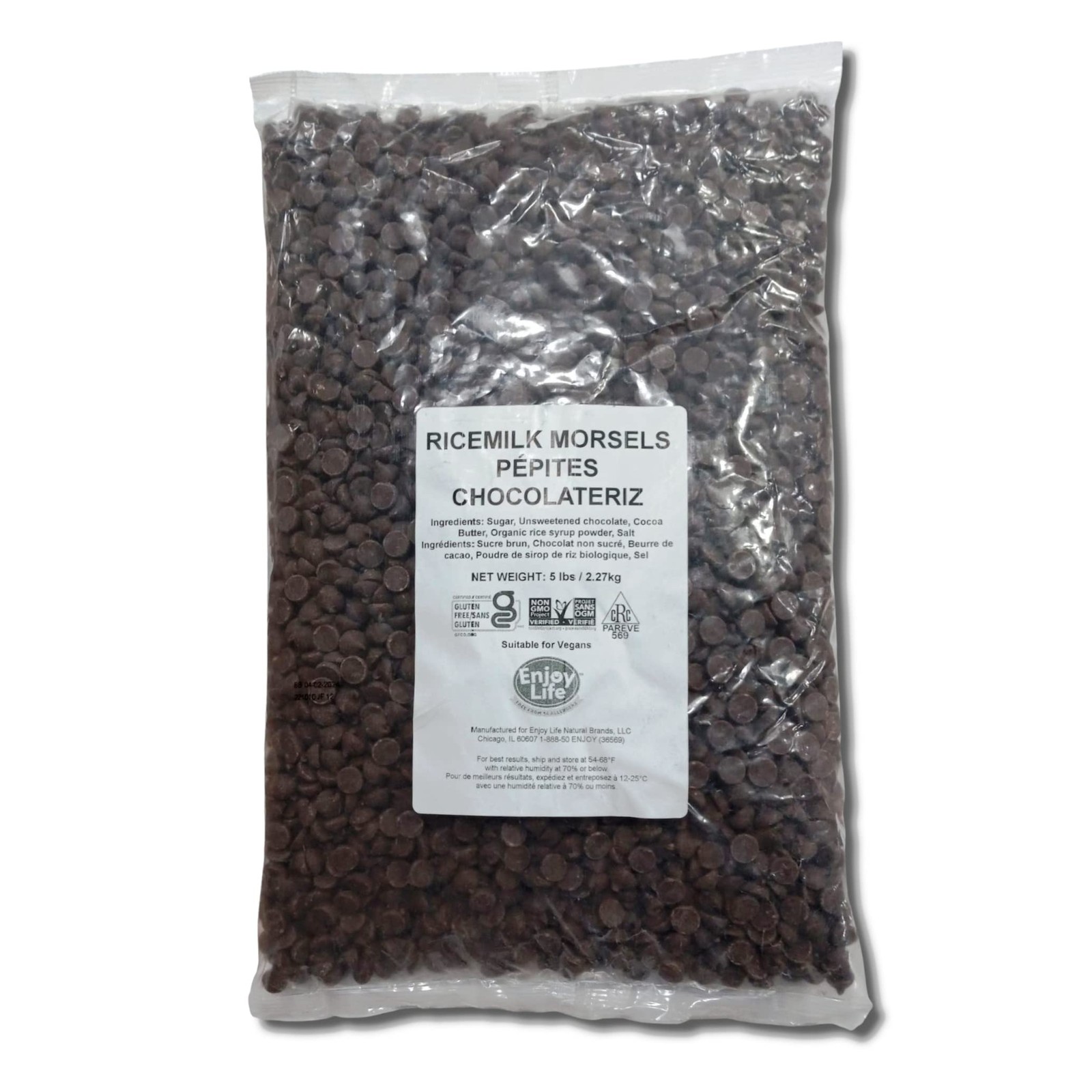 Enjoy Life Ricemilk Chocolate Baking Morsels | Allergy Friendly, Dairy Free, Veg gallery