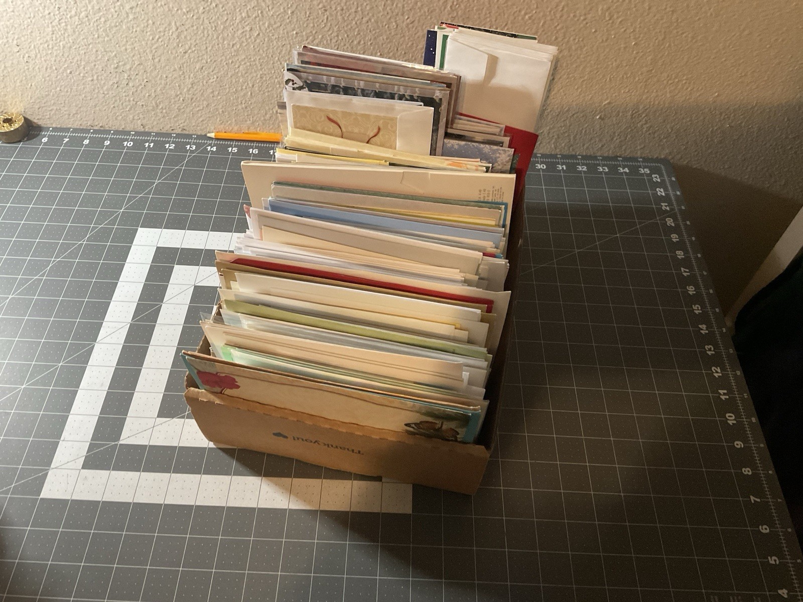 9 Lbs. Greeting Cards W Envelopes, Unused, Mixed Lot, Mainly Christmas And Bday gallery