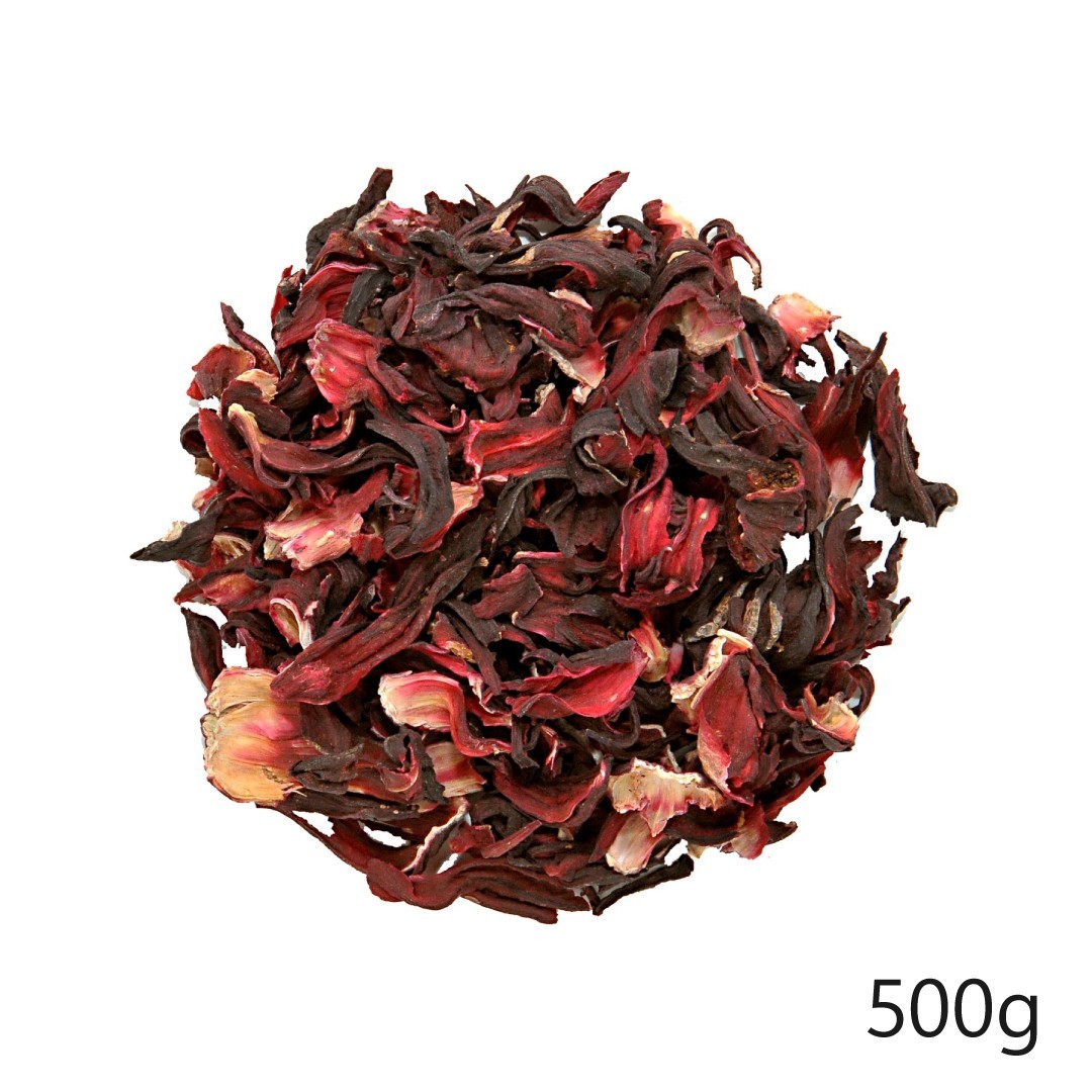 Dried Roselle Flower 500g | Hibiscus Tea Leaves | Fresh, Natural, Organic Qualit gallery