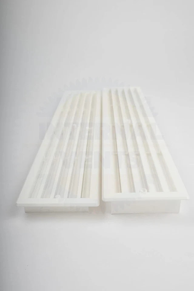 INTERNAL VENTS Door Vent for Interior Doors 16 7/8" x 3" - Two Sided Door Lou... gallery