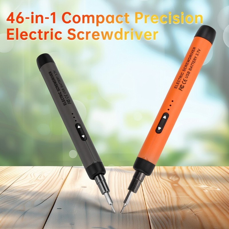 46in1 Mini Precision Electric Screwdriver Set Rechargeable Electric Screwdriver gallery