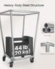 SONGMICS Laundry Basket with Wheels, 34.3 Gallons (130 L) Rolling Laundry Hamper gallery