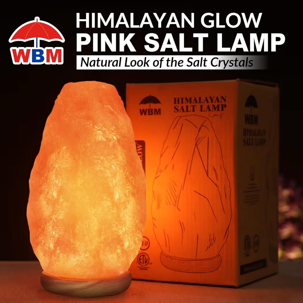 Himalayan glow Salt Lamp with Dimmer Switch 5-7 lbs gallery