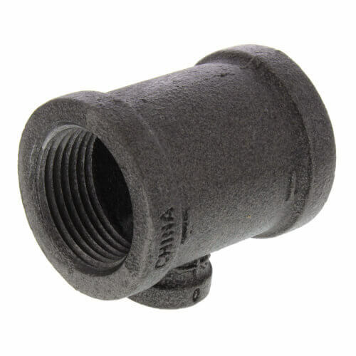 Black Malleable Iron 2 Sizes Reducing Tee with Female Thread gallery