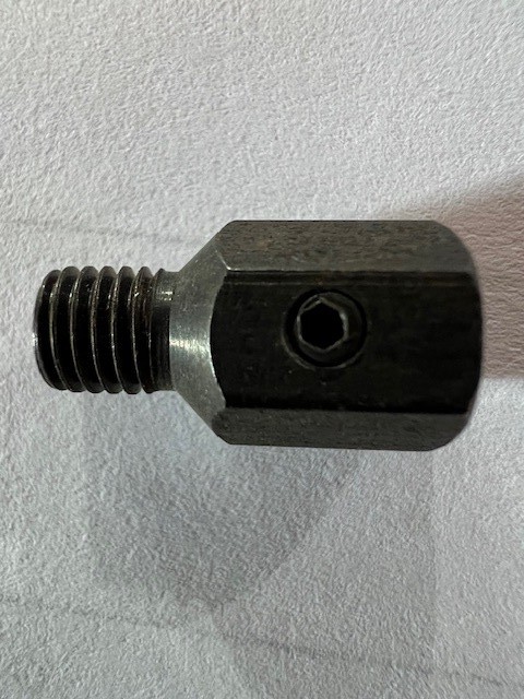 1/4-28 Threaded Shank Drill Bit Adapter With Set Screw, Threaded Drill Bushing gallery