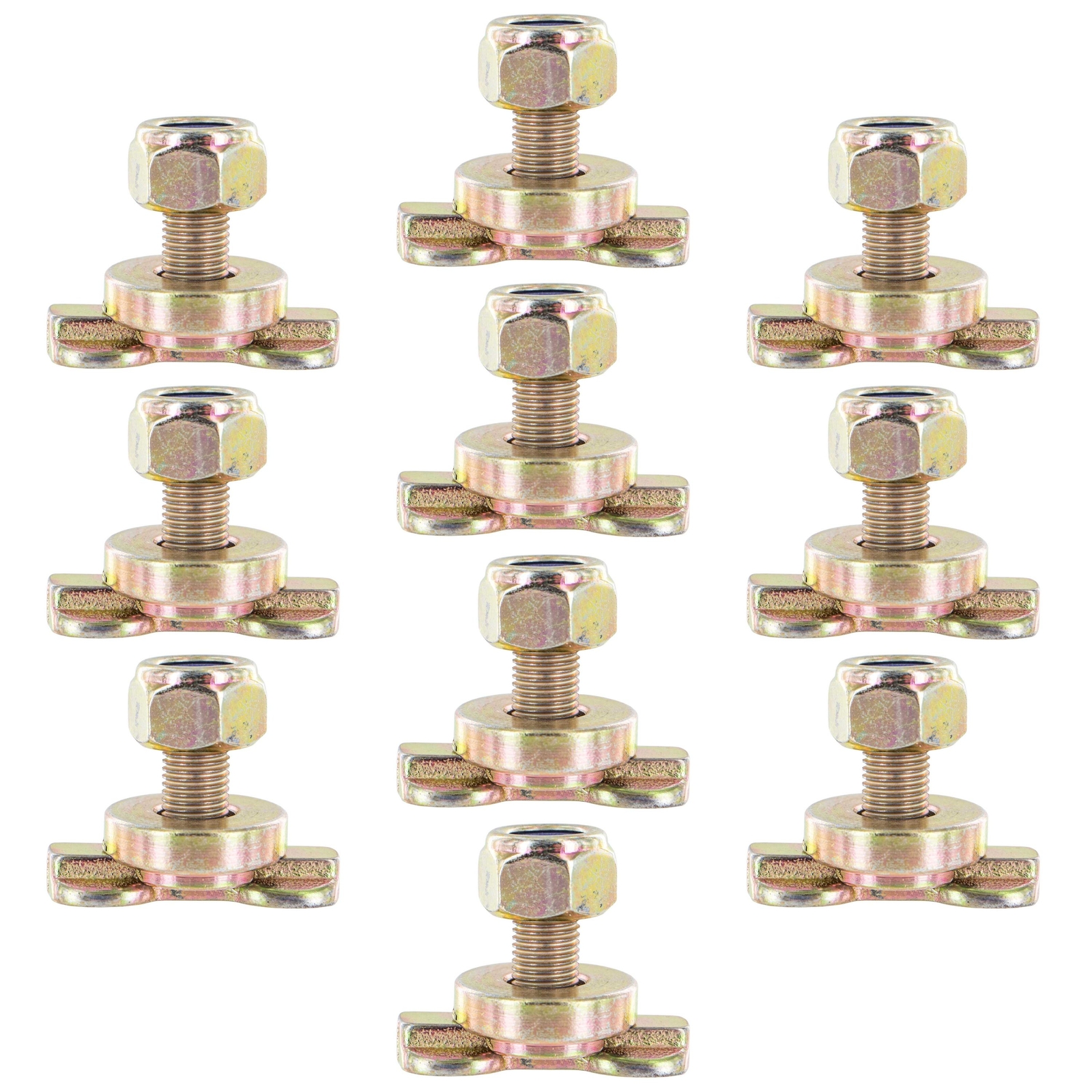 US Cargo Control L Track Double Lug Threaded Stud Fitting 10 PK - WLL 1,833 Lbs. gallery