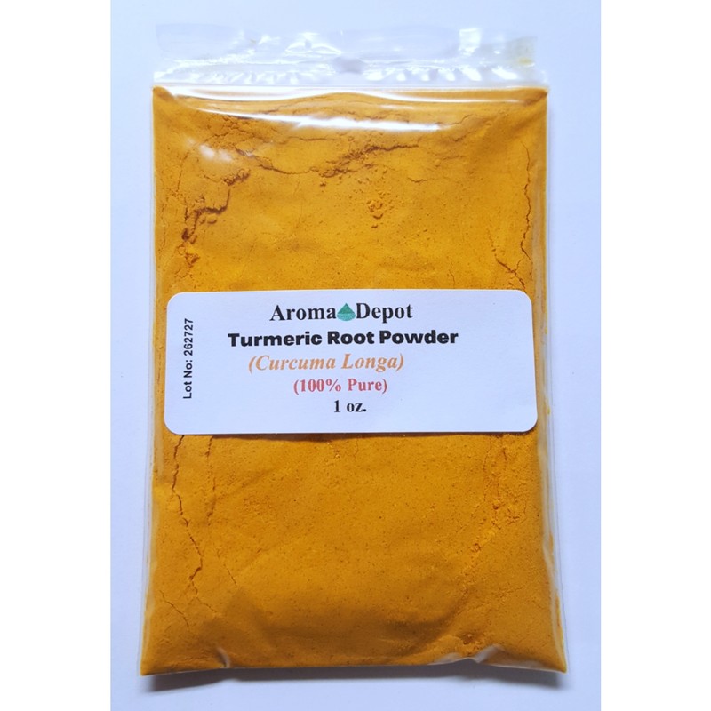 Tumeric Root Powder Pure Curcuma Longa Raw Spice cúrcuma Turmeric 100% Natural gallery