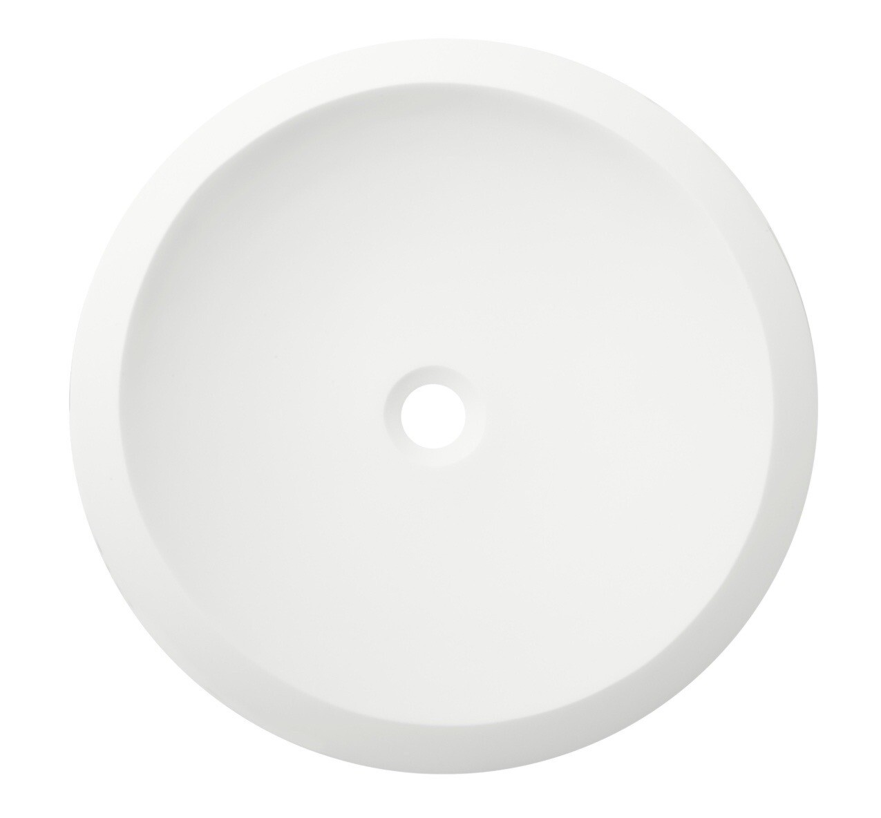 Signature Hardware 398738 Rigel 21" Resin Vessel Bathroom Sink - White gallery