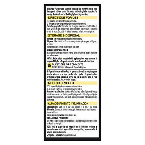 Black Flag HG-11016 Fly Paper, 4-Count gallery