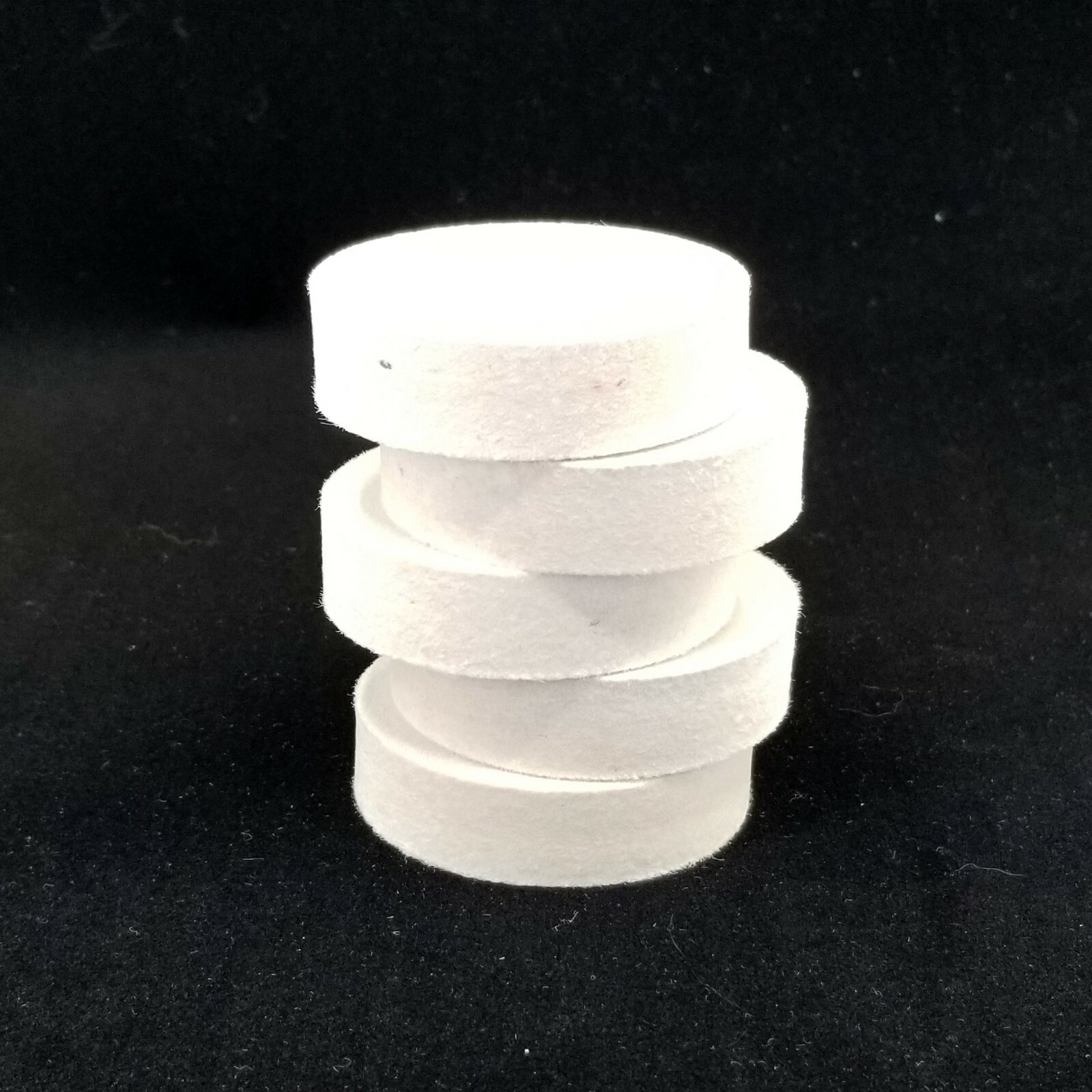 Solid Felt Buffing Wheel 2" x 1/2" Medium Polishing Wheels - Pack of 5 Pieces gallery