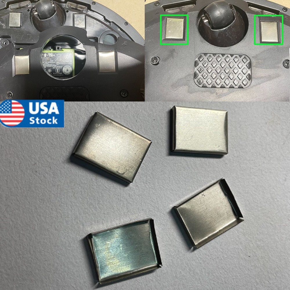 Vacuum Cleaner Charging Contact Pads for iRobot Roomba 500, 600, 700, 800 Series gallery