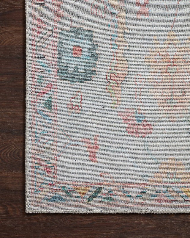 Loloi Elysium Collection Ely-01 Pebble/Multi 3-6 X 5-6 Accent Rug gallery