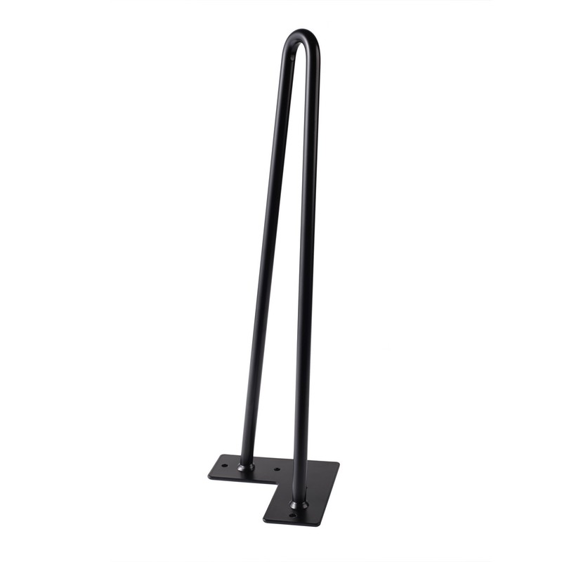 Hairpin 2 Rods 1/2" Solid Table Desk Legs Set of 4 Heavy Duty - Various Sizes gallery