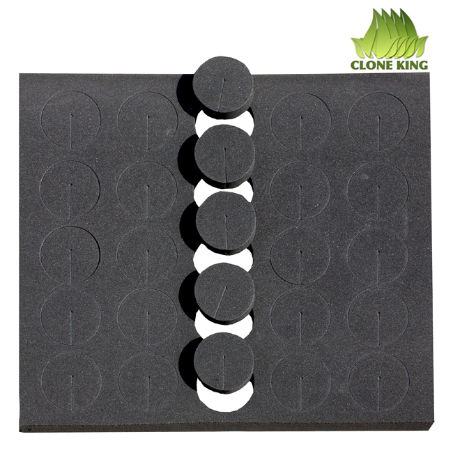 1 3/4 Inch Clone King Neoprene Inserts Great Root Guards! Sheet of 25 gallery