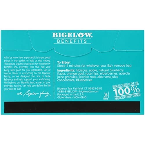 Bigelow Cinnamon & Black Berry Tea - 18 Per Box - (3) Boxes Total gallery