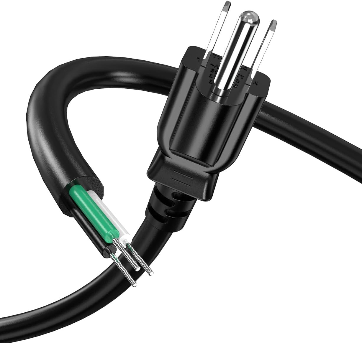3FT 14/3 Replacement Power Cord for Appliances & Power Tools, 14AWG 3 Prong Open gallery