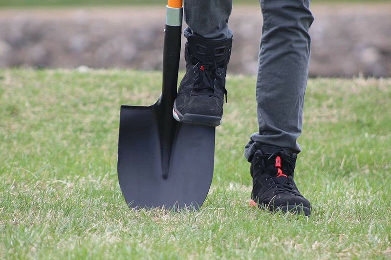 6Pack Ashman Round Shovel D Handle Grip with 41 Inches Long Shaft gallery