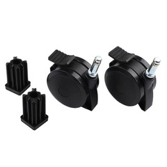 70360 Locking Caster Wheels Compatible with For Weber E310 S330 Models