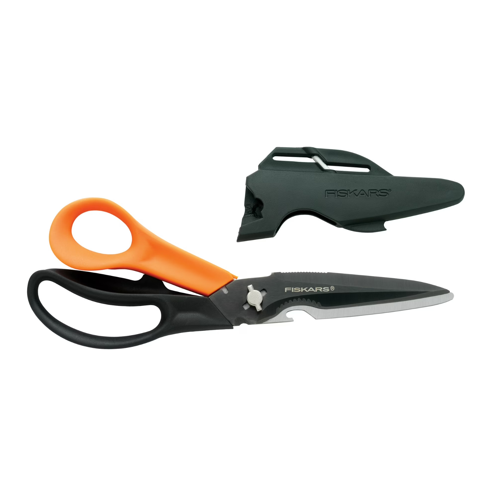 Fiskars Multipurpose Straight Blade Garden Shears, Black and Orange gallery