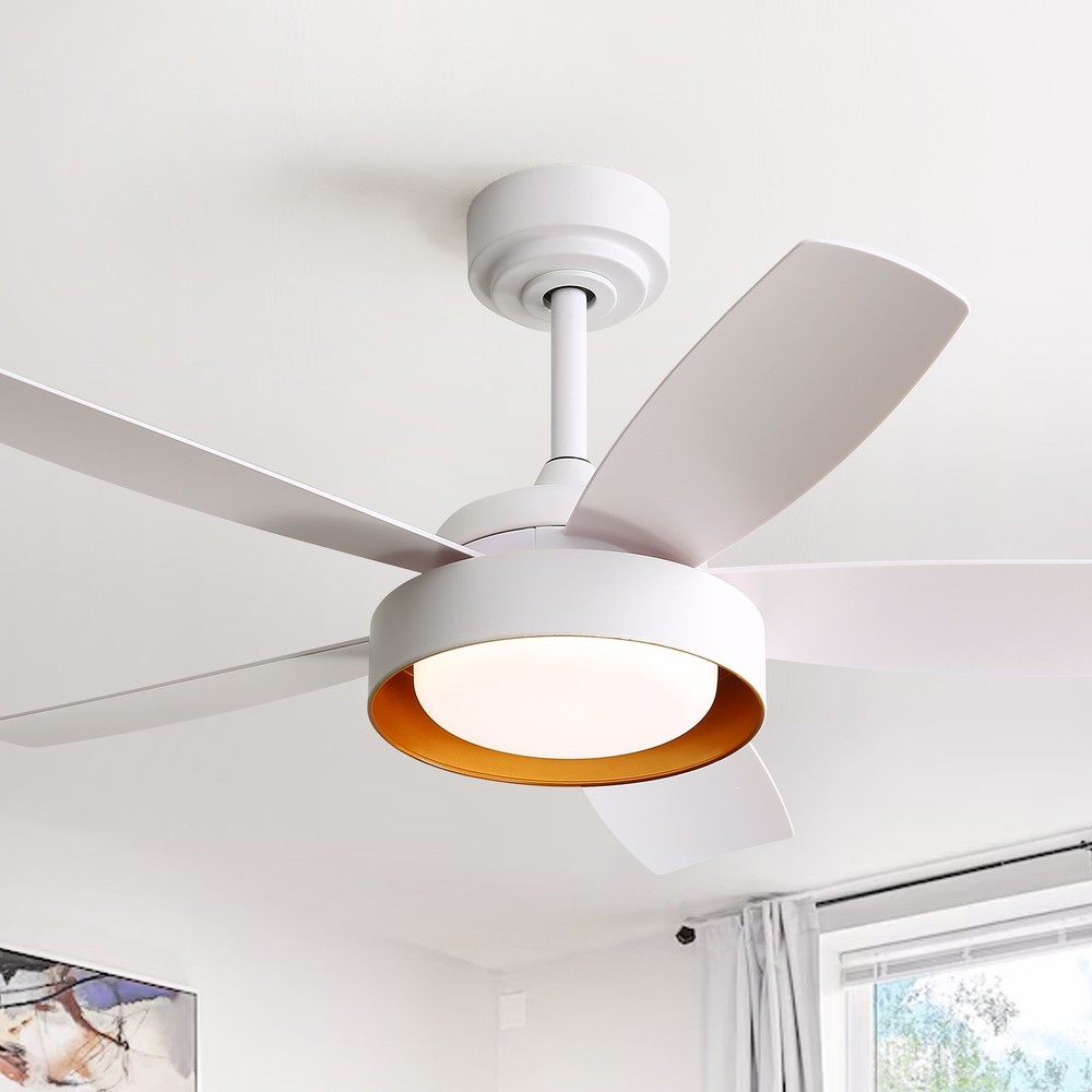Sofucor 42'' Ceiling Fans with Lights & Dimmable LED Quiet Reversible DC Motor