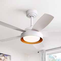 Sofucor 42” Ceiling Fans with Lights & Dimmable LED Quiet Reversible DC Motor