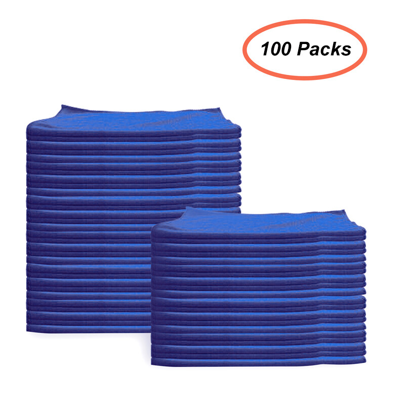 100 Pack Microfiber Cleaning Cloth No-Scratch Rag Car Polishing Detailing Towel gallery