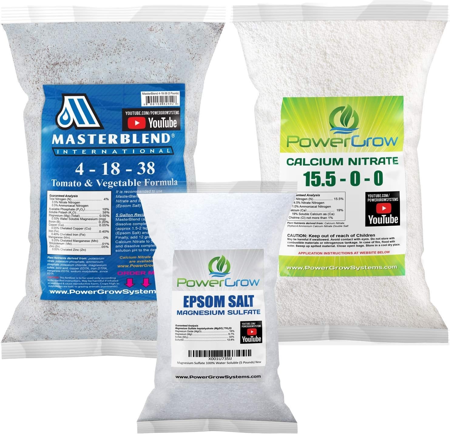 MASTERBLEND 4-18-38 Complete Combo Kit Fertilizer Bulk (2.5 Pound Kit) gallery